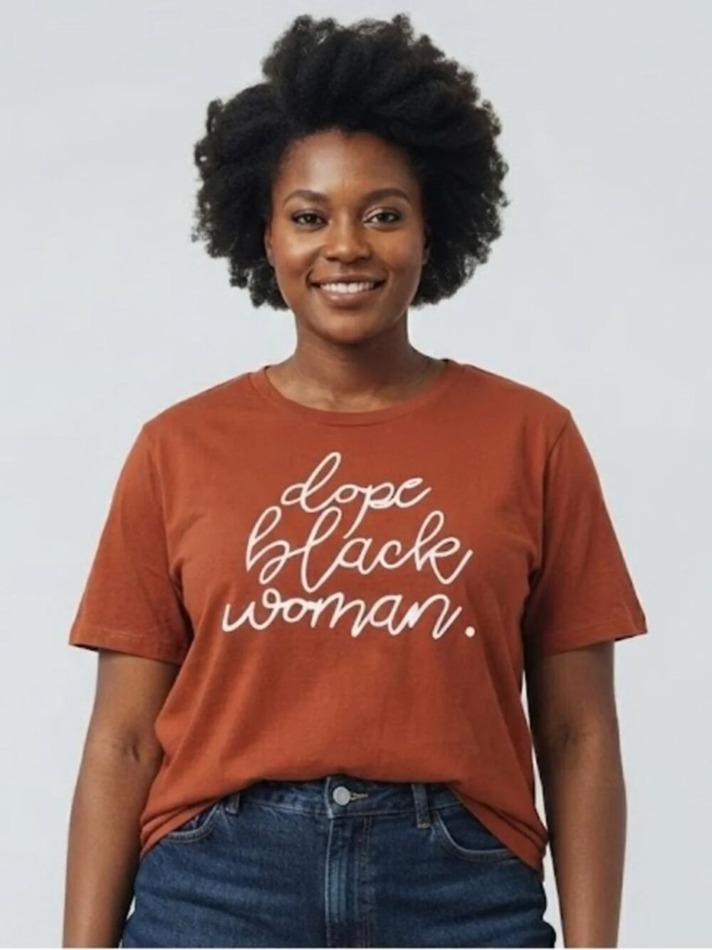 Legendary Rootz Dope Black Woman Graphic Tee Women's Size XL NWT Shirt